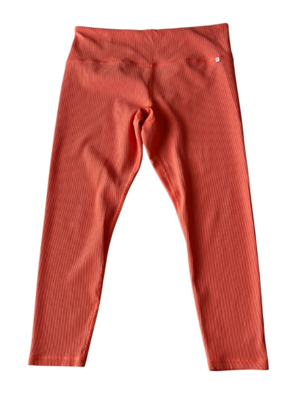 Athleta Alicia Keys Elation Ribbed Tight Pant In Jewel Orange